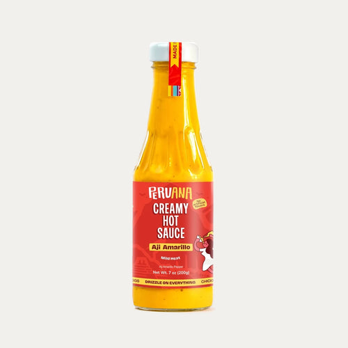 One bottle of Peruana Creamy Aji Amarillo hot sauce